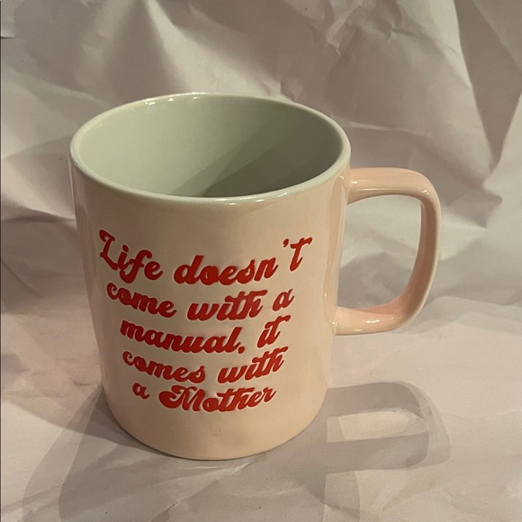 Kirkland’s Home Other - Inspirational Pink Ceramic Mug NWT